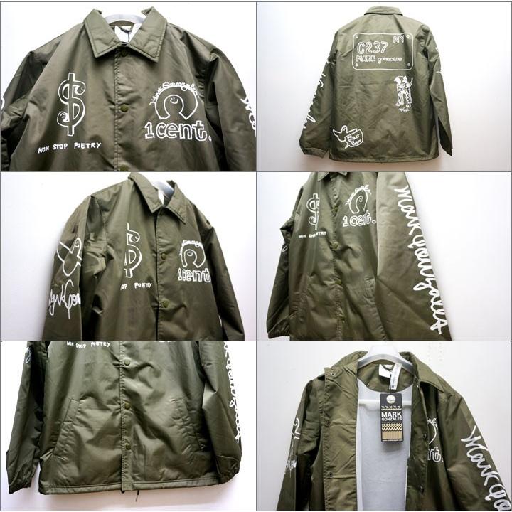 Mark Gonzales（マークゴンザレス） コーチジャケット 1CENT COACH 