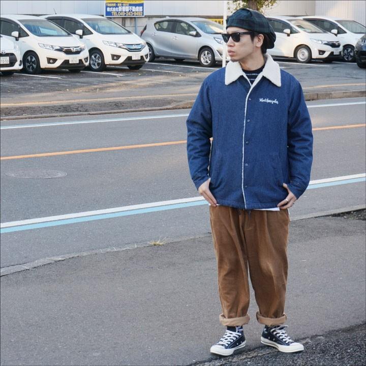 Mark Gonzales（マークゴンザレス） デニムコーチジャケット MARIA BOA