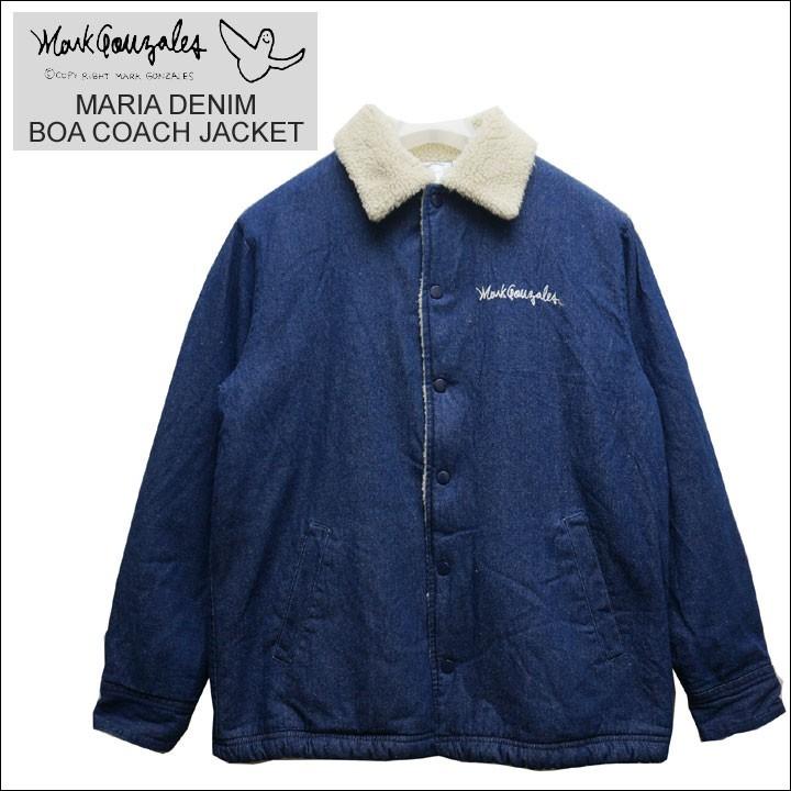 Mark Gonzales（マークゴンザレス） デニムコーチジャケット MARIA BOA