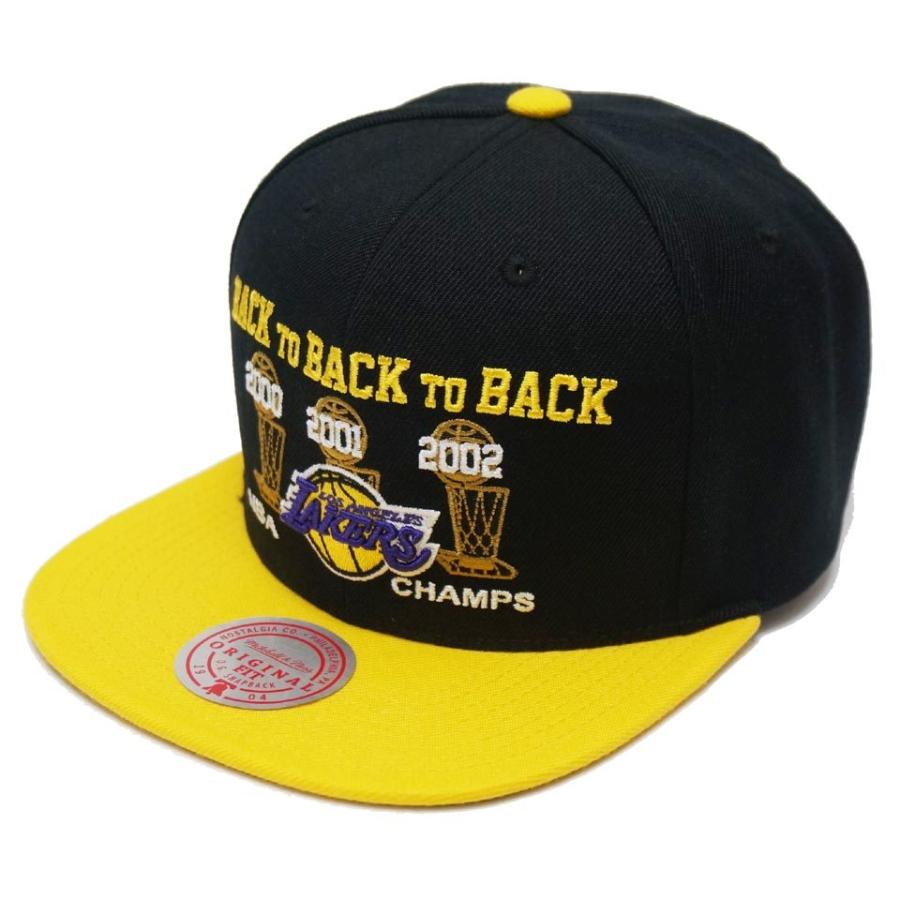 新品　NBA Mitchell&ness キャップ　帽子　レイカーズ　マジック 米国モデル Mitchell&Ness ミッチェル&ネス NBA ロサンゼルス