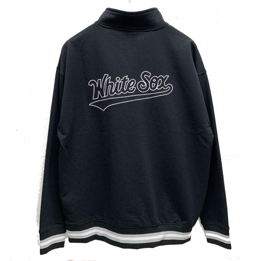 MLB 全2色 メジャーリーグベースボール ハーフジップスウェット HALF