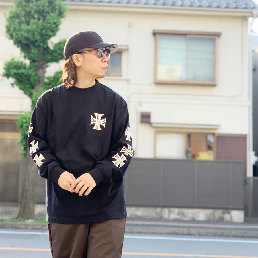 MRV by Mr.vibes ロンT Tシャツ IRON CROSS L/S Tee 2025 長袖