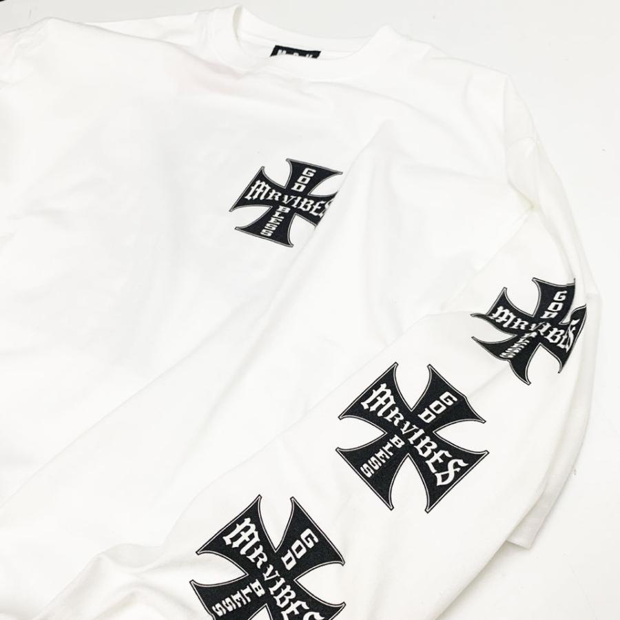 MRV by Mr.vibes ロンT Tシャツ IRON CROSS L/S Tee 2025 長袖