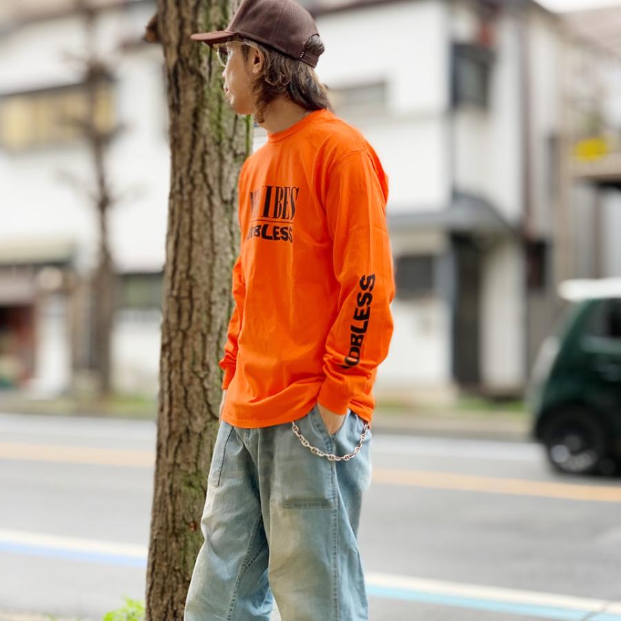 MRV by Mr.vibes ロンT Tシャツ NM GOD BLESS L/S Tee 長袖 オリジナル