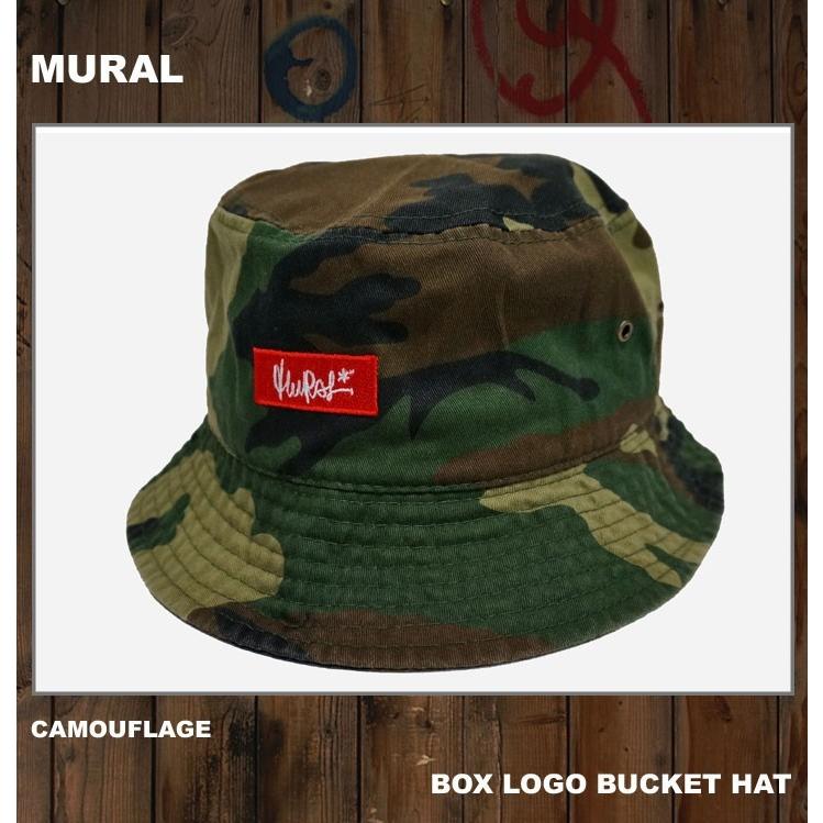 MURRAL インフレイトバケットハット帽子 MURAL（ミューラル） バケットハット BOX LOGO BUCKET HAT