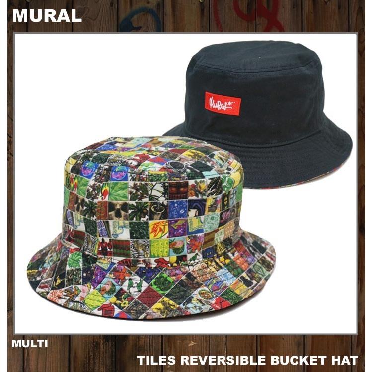 MURAL ミューラル バケットハット リバーシブル TILES