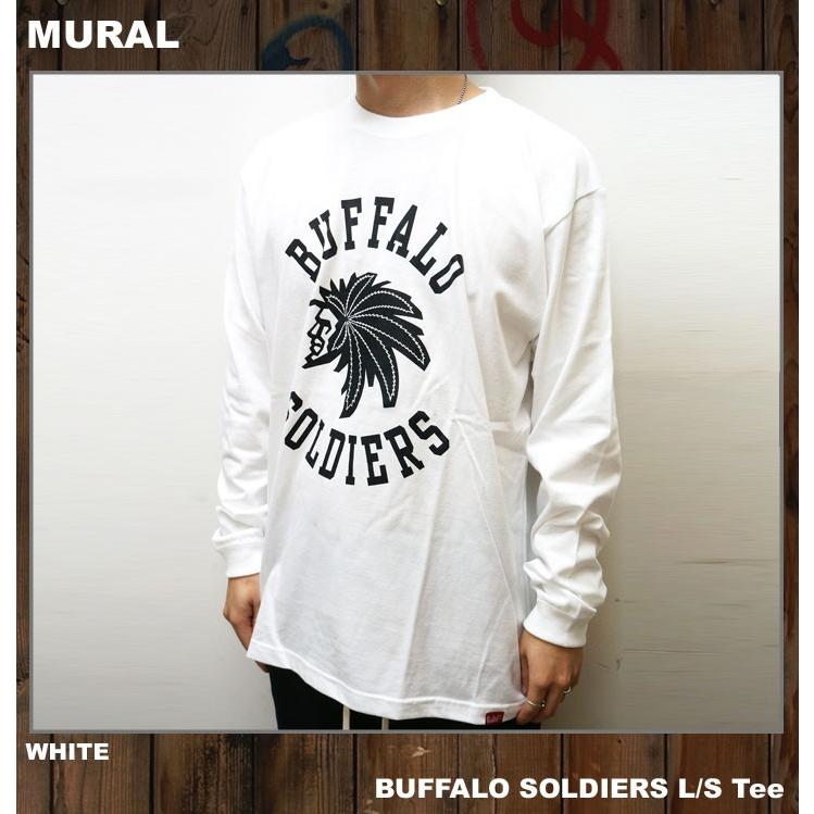 MURAL（ミューラル） Tシャツ BUFFALO SOLDIERS L/S T-SHIRT 長袖
