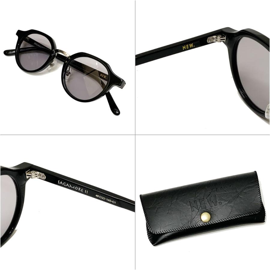 Few by NEW サングラスSAGAMORE II ニュー NEW. サングラス SAGAMORE 2 C-1 サガモア ブラック 黒 BLACK