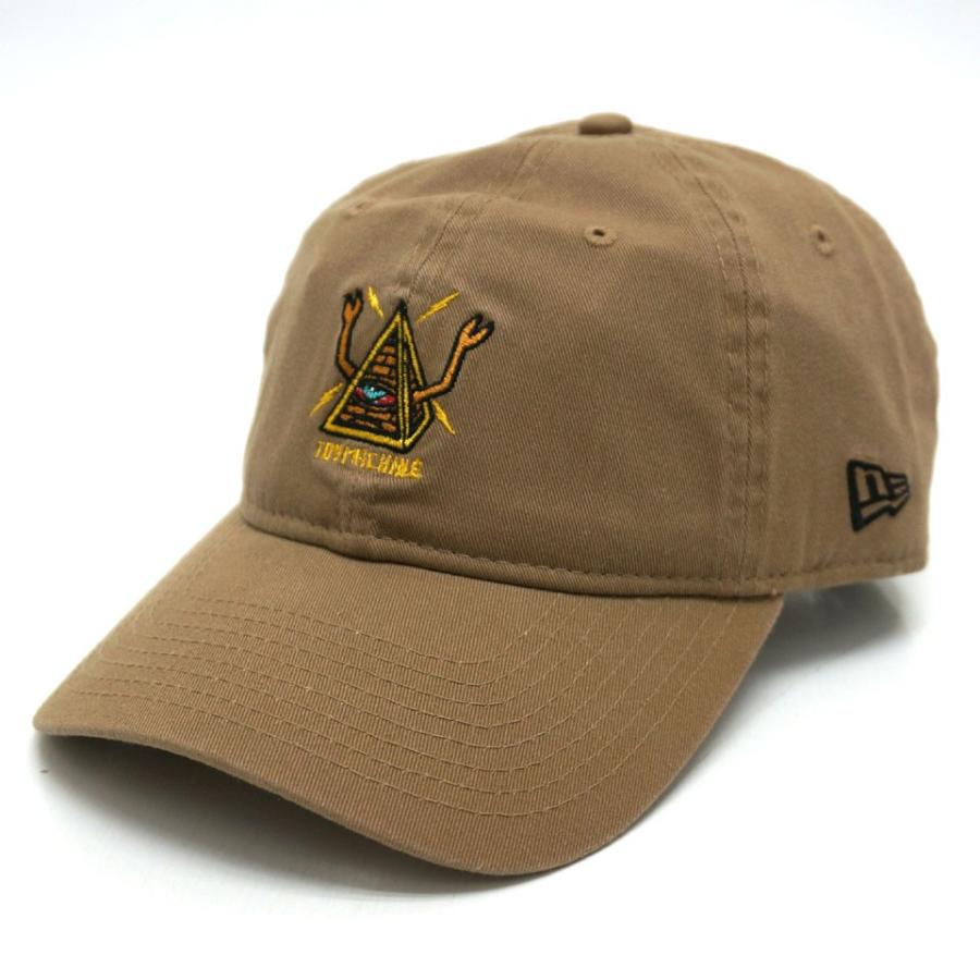 ニューエラ NEW ERA  トイマシーン TOY MACHINE キャップ 9THIRTY SECT PYRAMID CAP カーキ KHAKI ベージュ｜mr-vibes