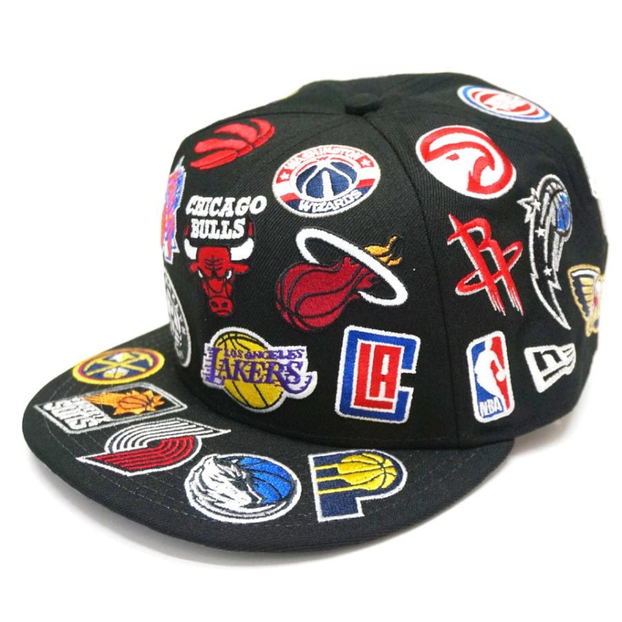 NEW ERA ニューエラ スナップバックキャップ 9FIFTY TEAM LOGO ALLOVER