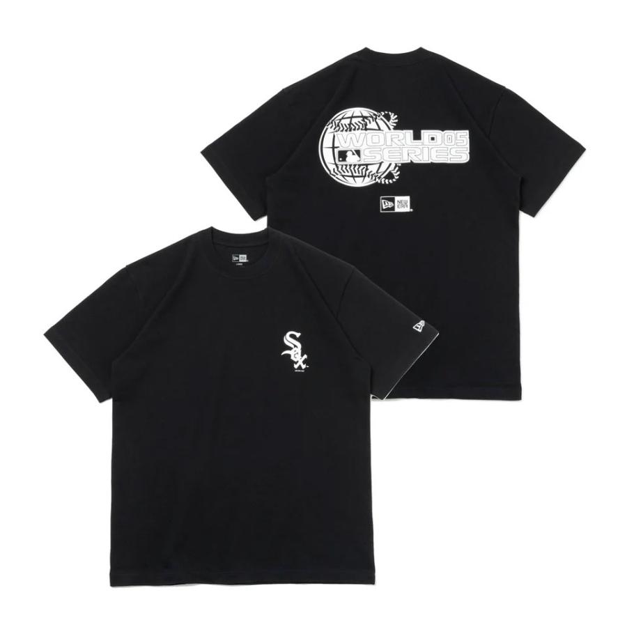 最終値下げ！6Y 120cm前後　バーバリー　黒　ロゴTシャツ NEW ERA ニューエラ Tシャツ MLB Apparel World Series SOX Tee