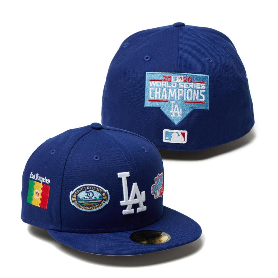 59FIFTY キャップMLB公式ドジャース ロイヤルブルー NEW ERA（ニューエラ） キャップ 59FIFTY MLB Allover LA DODGERS