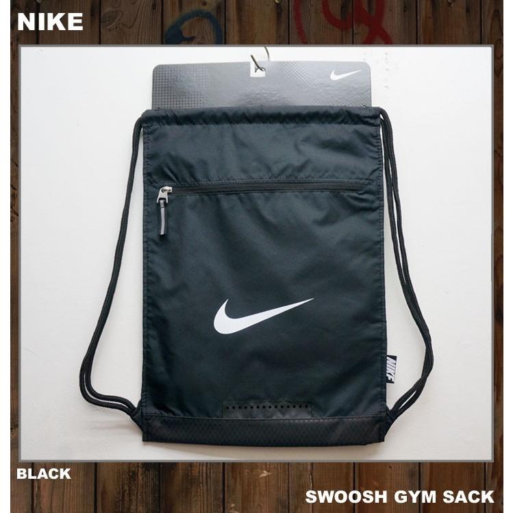 Nike ナイキ ナップサック Swoosh Gym Sack ジムサック ブラック 黒 Black Nike1610blk Mr Vibes 通販 Yahoo ショッピング