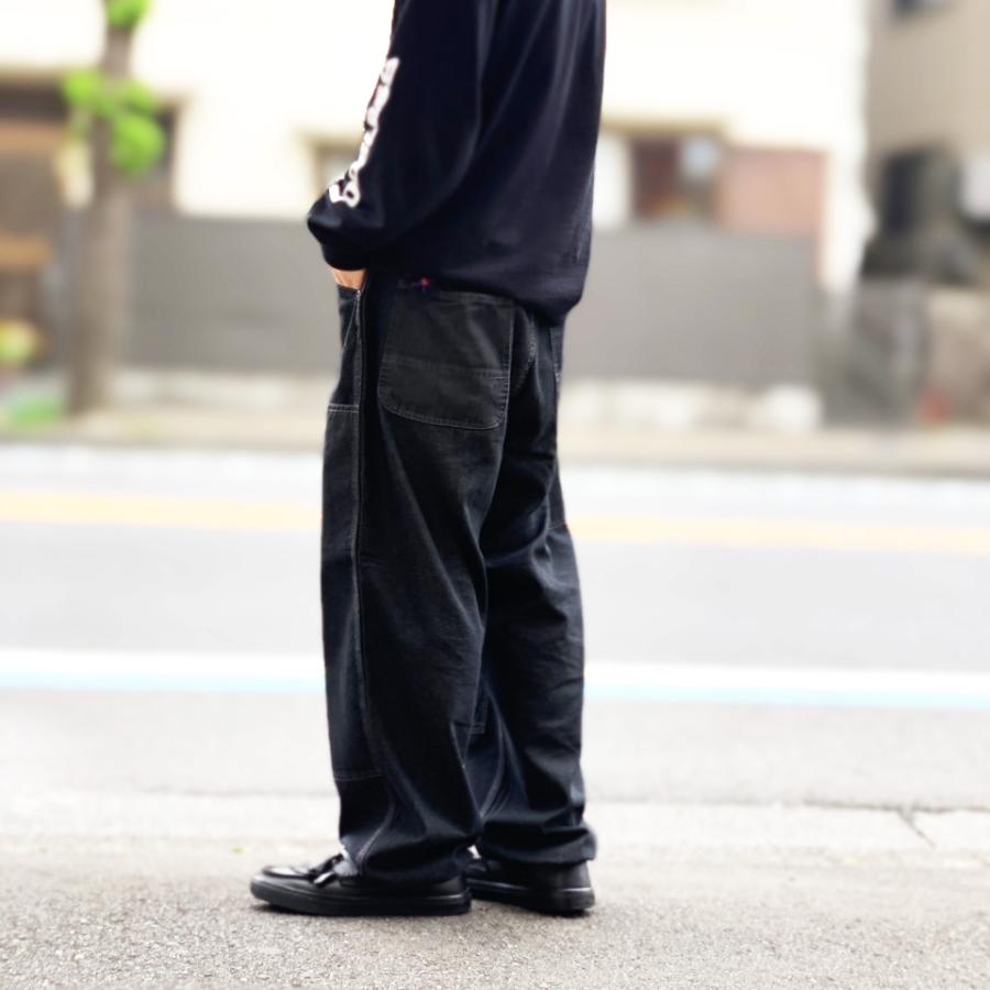 パンツ un3d black pant UN3D.（アンスリード）の「サスペンダーパンツ（その他パンツ
