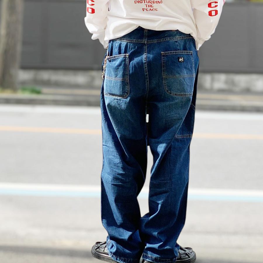 NULL 全2色 ヌルトウキョウ NULL TOKYO デニムパンツ W-KNEE LONG