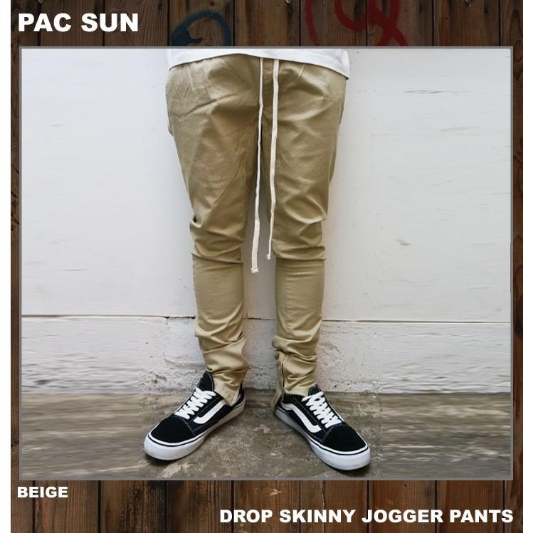 PAC SUN パックサン サイドジップジョガーパンツ SIDE ZIP SKINNY 