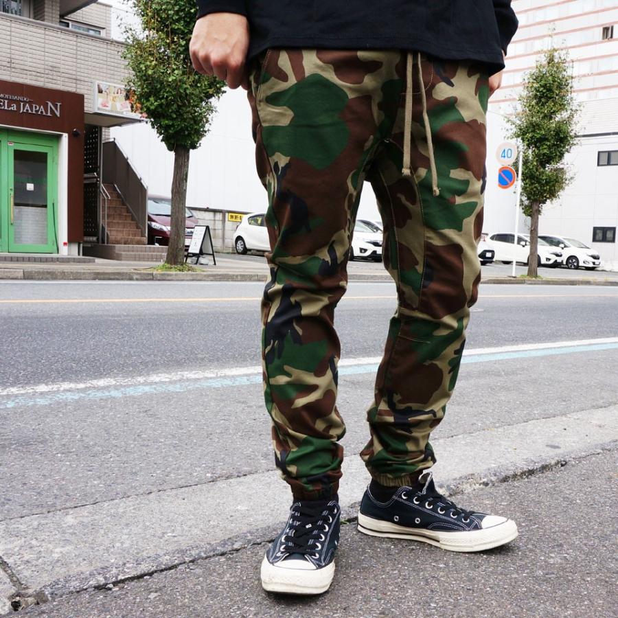 ☆PACSUN サイドジップ ジョガーカーゴパンツ 迷彩 カモ FOG☆