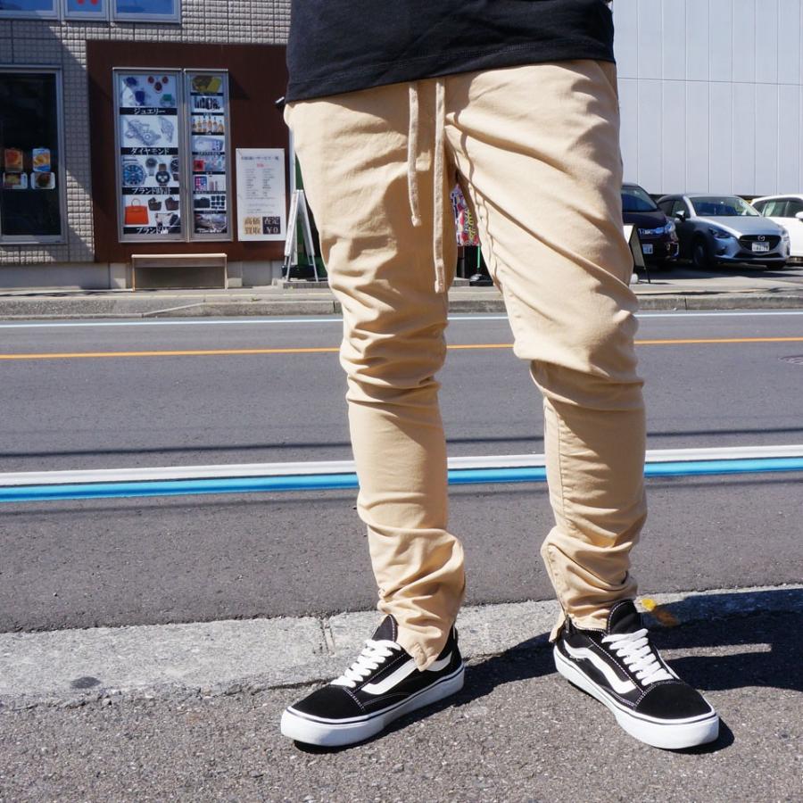 パックサン PAC SUN ジップジョガーパンツ DROP SKINNY JOGGER PANTS