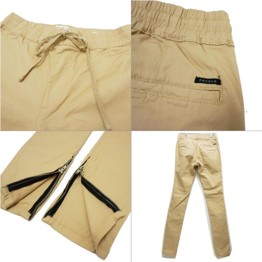 パックサン PAC SUN ジップジョガーパンツ DROP SKINNY JOGGER PANTS