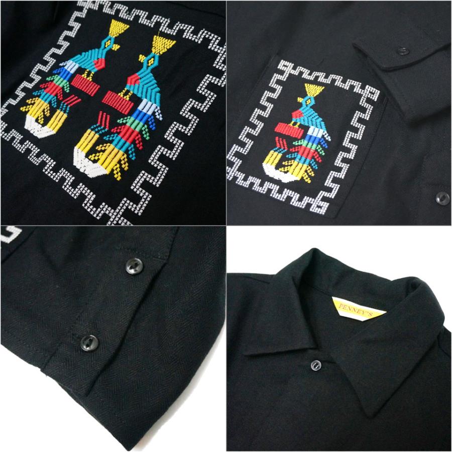 J.C.PENNEY ペニーズ PENNEY'S 長袖シャツ GUATEMALA SHIRT グアテマラ