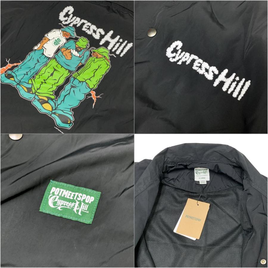ポットミーツポップ POT MEETS POP コーチジャケット PMP × CYPRESS