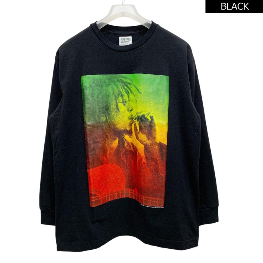 全2色 ポットミーツポップ POT MEETS POP ロンT Tシャツ Bob Marley I 