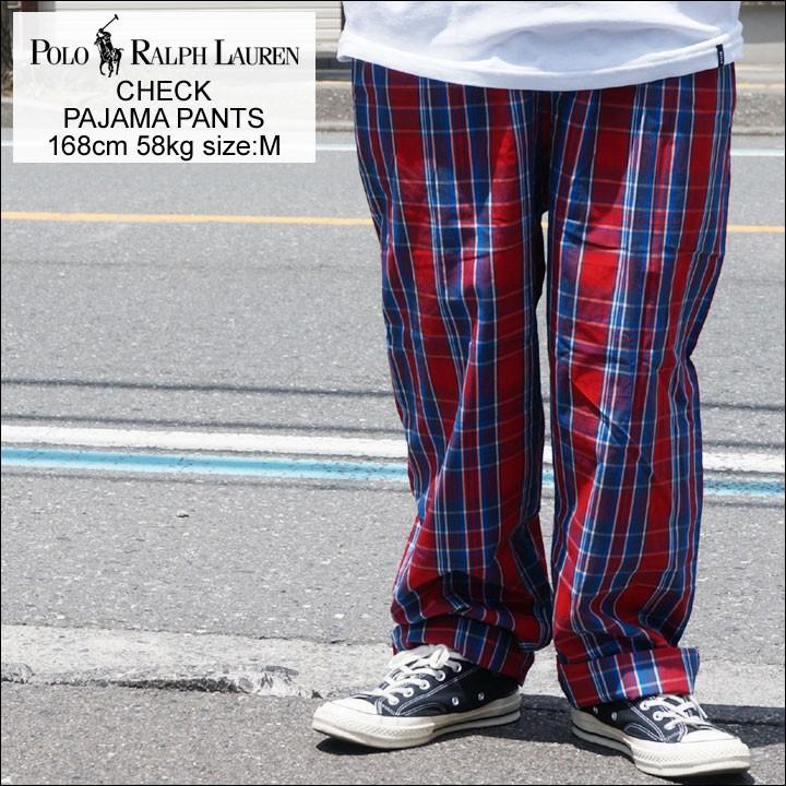 POLO RALPH LAUREN ポロ ラルフローレン チェックパンツ PAJAMA PANTS