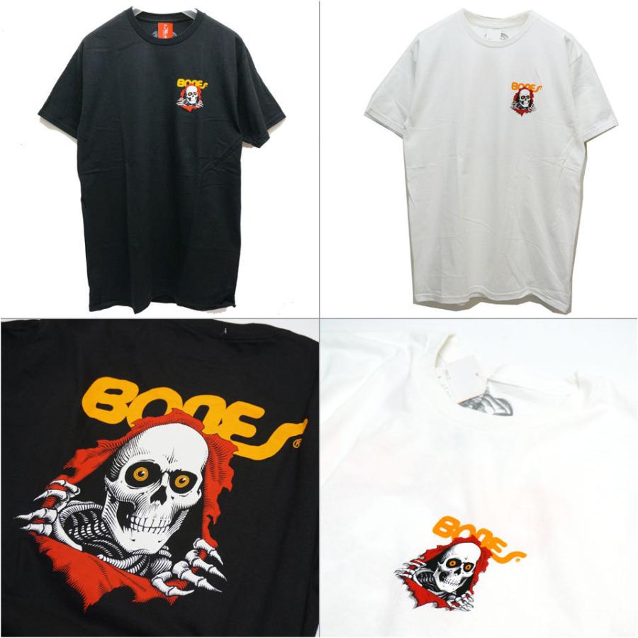 全2色 パウエルペラルタ POWELL PERALTA Tシャツ RIPPER S/S Tee スケルトン ホワイト ブラック 白 黒 定番｜mr-vibes｜09