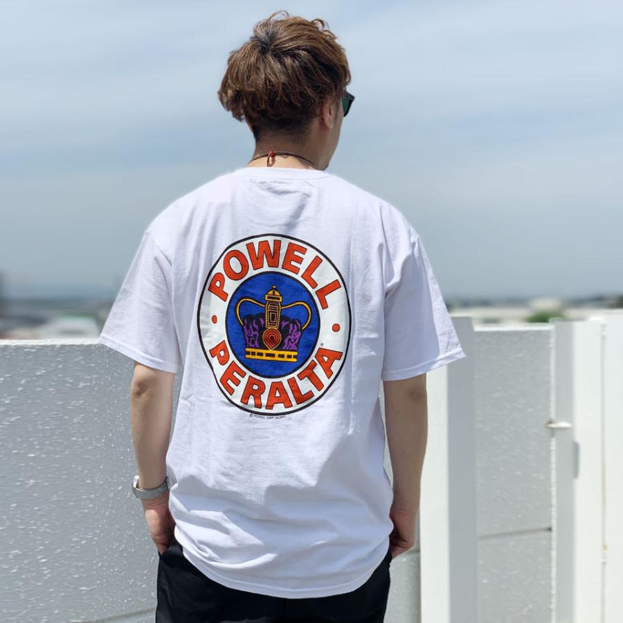 全4色 パウエルペラルタ POWELL PERALTA Tシャツ SUPREME S/S Tee ホワイト ブラック ミリタリーグリーン ネイビー 黒 白 オリーブ 紺｜mr-vibes｜04