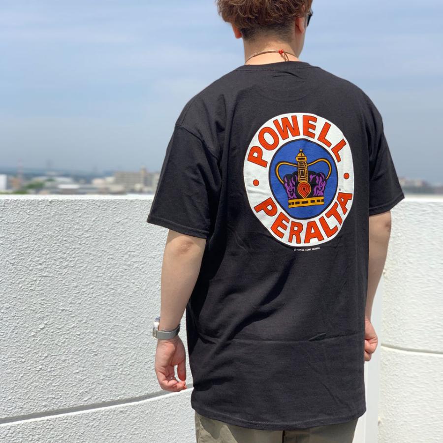 全4色 パウエルペラルタ POWELL PERALTA Tシャツ SUPREME S/S Tee ホワイト ブラック ミリタリーグリーン ネイビー 黒 白 オリーブ 紺｜mr-vibes｜06