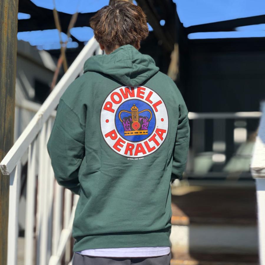 出品直後限定セール！レア柄！パウエルペラルタ　パーカー　爆撃機 中古・古着通販】powell peralta (パウエルペラルタ) プルオーバー