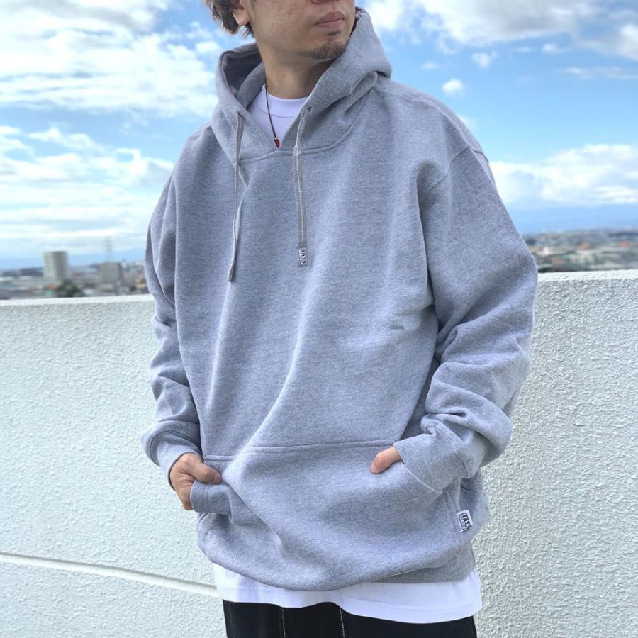 全2色 プロクラブ PRO CLUB パーカー HEAVY WEIGHT P/O HOODIE フーディー 無地 ヘビーウェイト ブラック 黒 BLACK ヘザーグレー 灰色 GREY セットアップ｜mr-vibes｜06