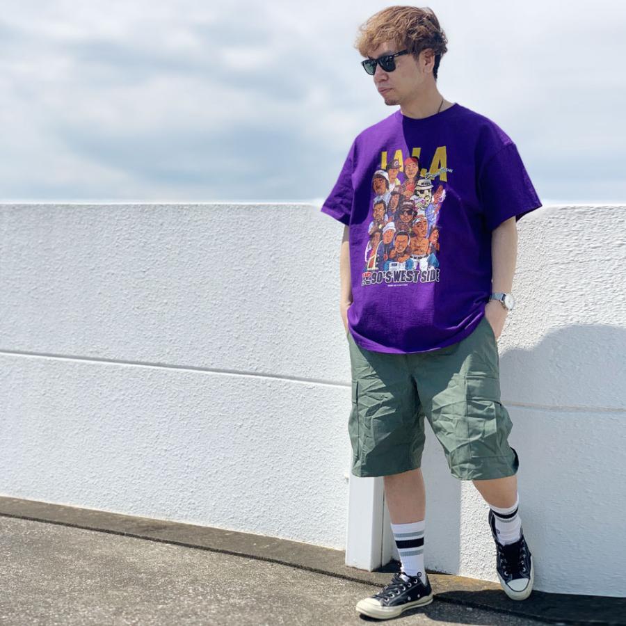 全3色 ラップアタック RAP ATTACK Tシャツ LA S/S Tee ロサンゼルス