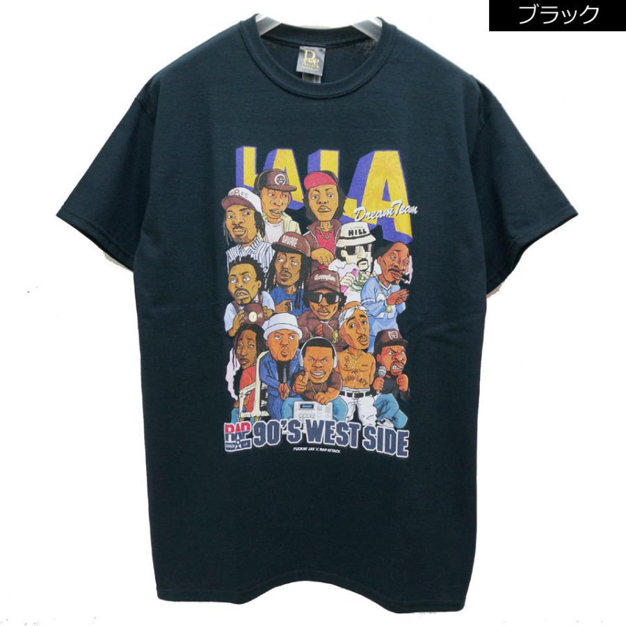 全3色 ラップアタック RAP ATTACK Tシャツ LA S/S Tee ロサンゼルス