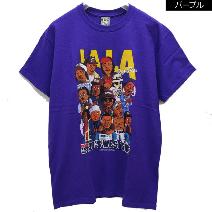 全3色 ラップアタック RAP ATTACK Tシャツ LA S/S Tee ロサンゼルス