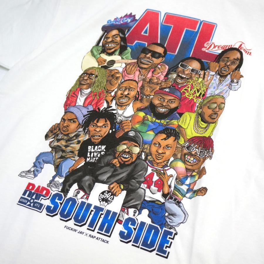 ラップアタック RAP ATTACK Tシャツ ATL S/S Tee アトランタ ラップT