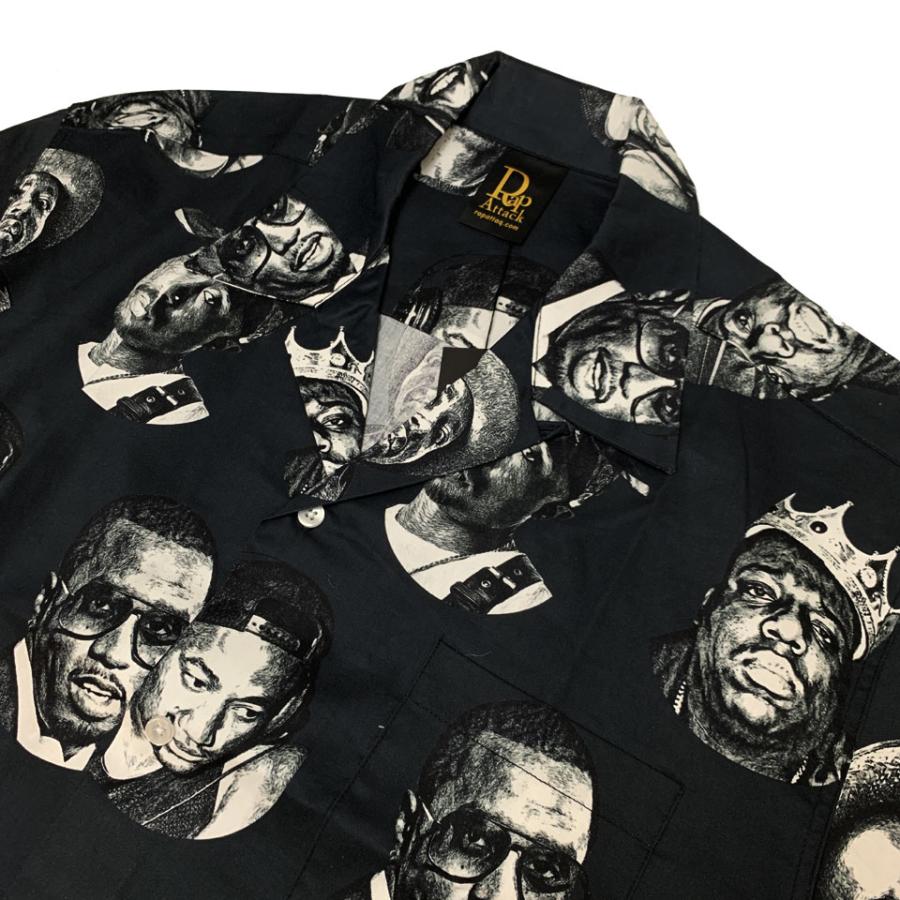 ラップアタック RAP ATTACK 半袖シャツ Legends -Rapper- Half Sleeve