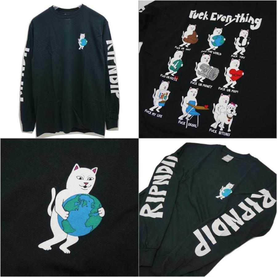 リップンディップ RIPNDIP ロンT Tシャツ FUCK EVERYTHING L/S
