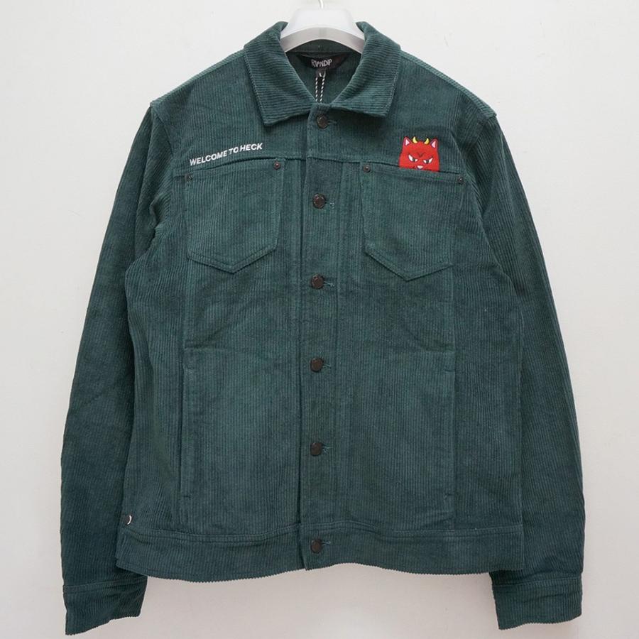 RIPNDIP（リップンディップ） コーデュロイ ジャケット WELCOME TO