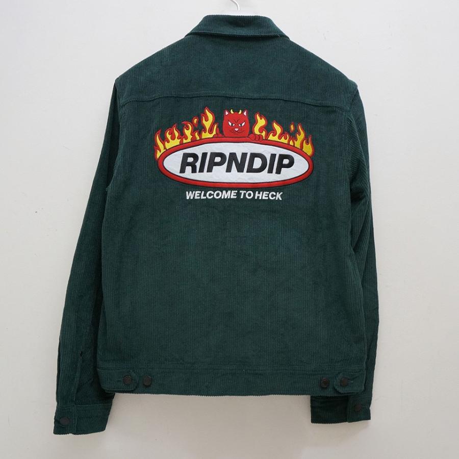 RIPNDIP（リップンディップ） コーデュロイ ジャケット WELCOME TO