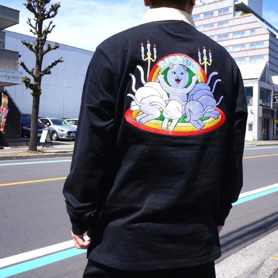 RIPNDIP ラガーシャツ リップンディップ リップンディップ RIPNDIP ポロシャツ ラガーシャツ PRAISE POLO