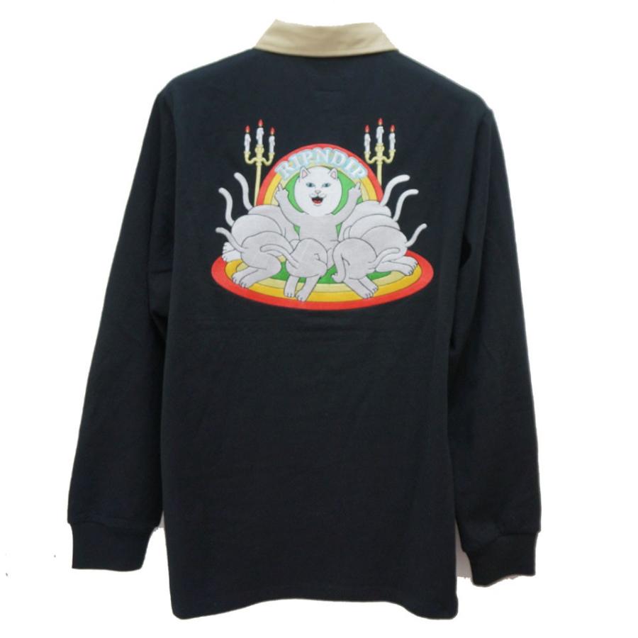 リップンディップ RIPNDIP ポロシャツ ラガーシャツ PRAISE POLO