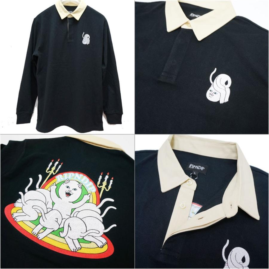 RIPNDIP ラガーシャツ リップンディップ リップンディップ RIPNDIP ポロシャツ ラガーシャツ PRAISE POLO
