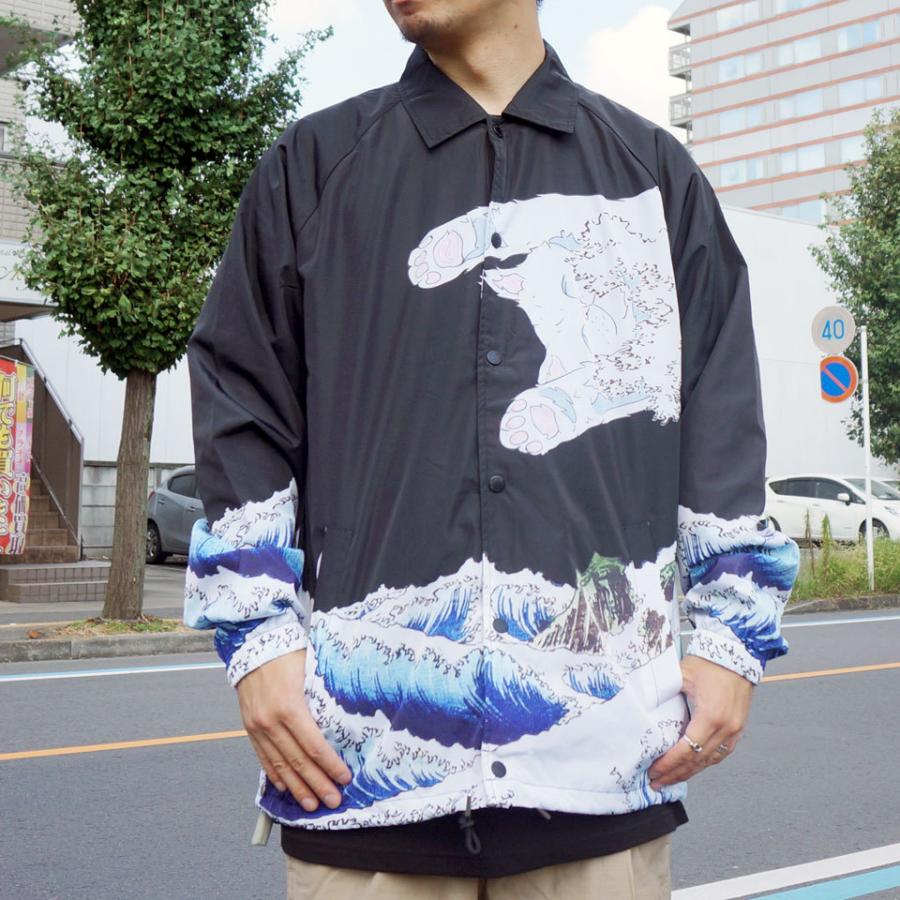 RIPNDIP リップンディップ コーチジャケット GREATEST WAVE RIPNDIP リップンディップ コーチジャケット GREATEST WAVE