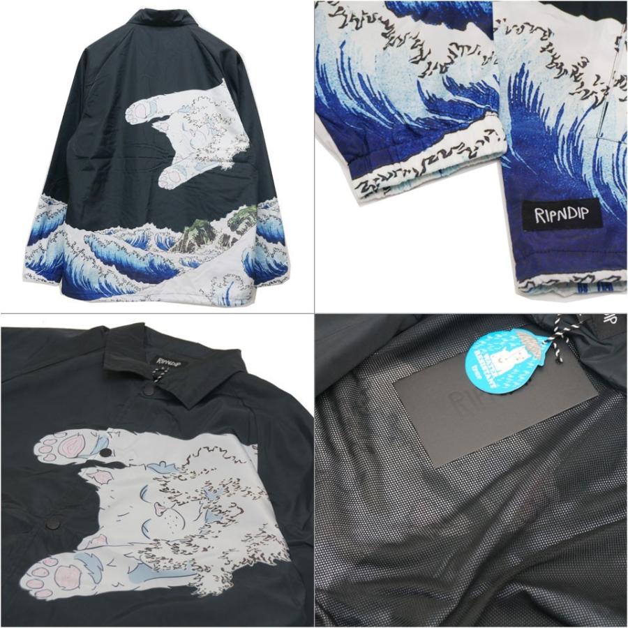 RIPNDIP リップンディップ コーチジャケット GREATEST WAVE RIPNDIP リップンディップ コーチジャケット GREATEST WAVE