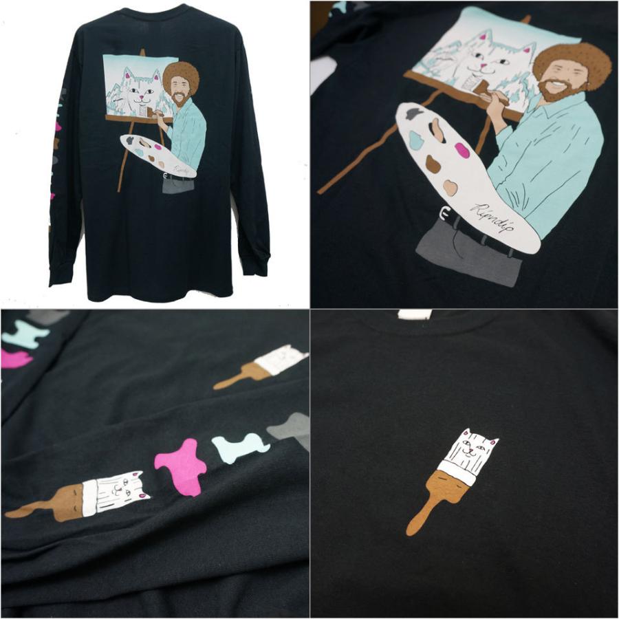 リップンディップ RIPNDIP ロンT Tシャツ BEAUTIFUL MOUNTAIN L/S Tee ブラック 黒 長袖｜mr-vibes｜06