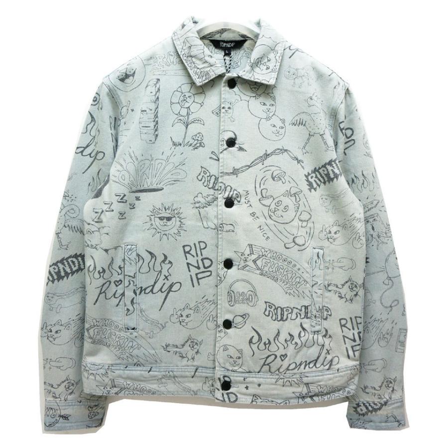 RIPNDIP（リップンディップ） デニムジャケット SHARPIE DENIM JACKET