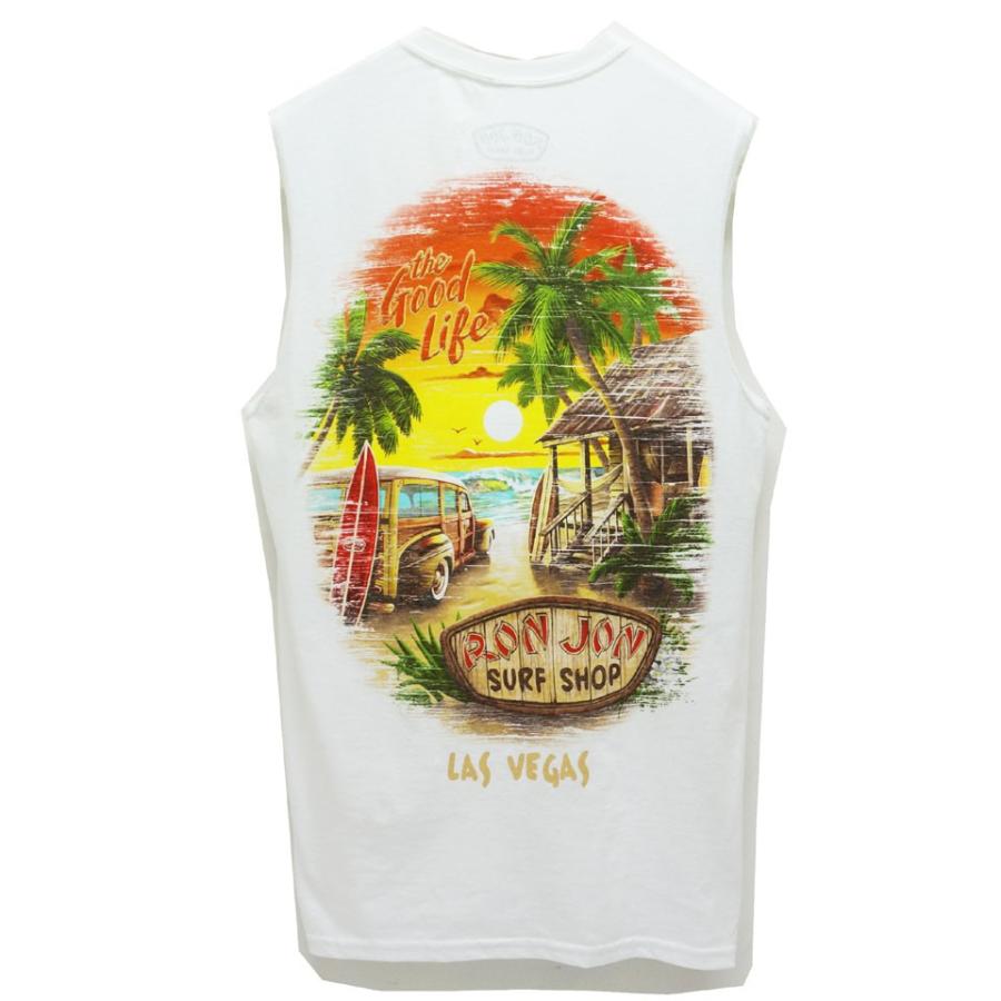 ロンジョン RON JON SURF SHOP タンクトップ ノースリーブT