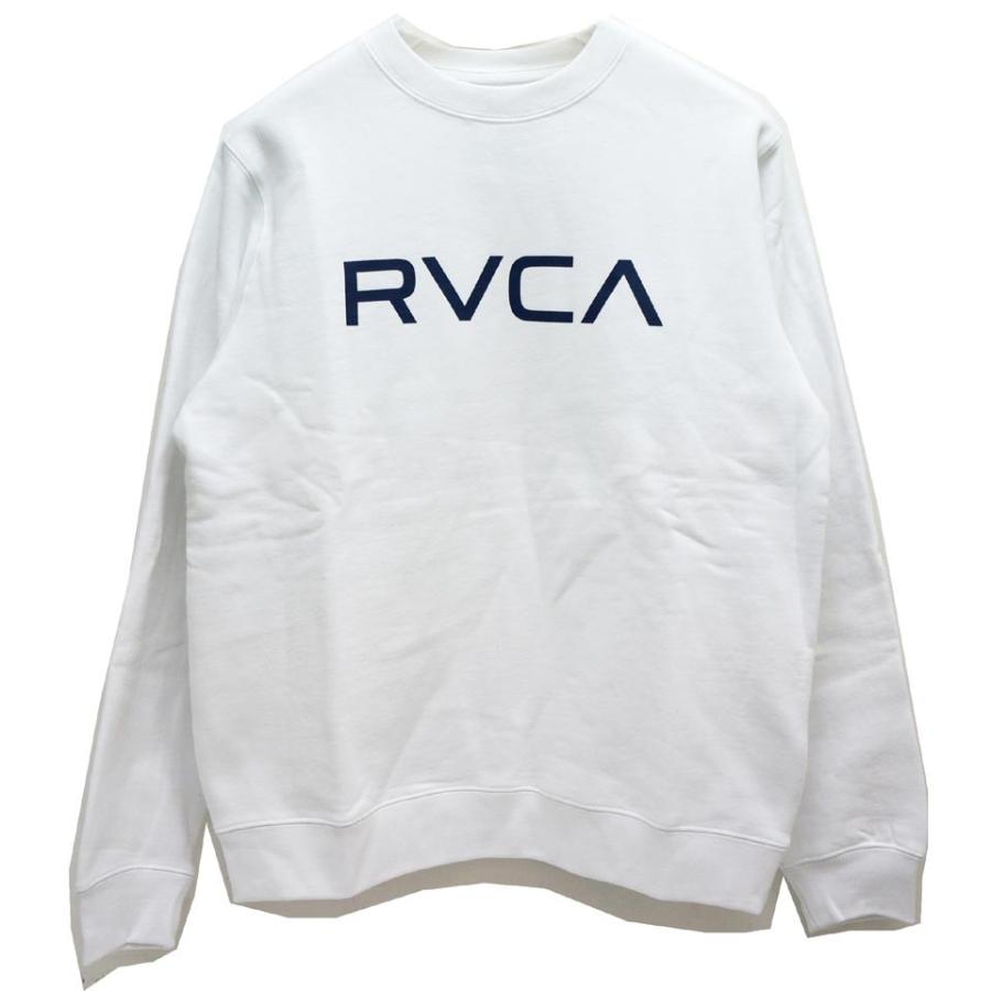 RVCA（ルーカ） クルースウェット BIG RVCA CREW SWEAT ホワイト 白 