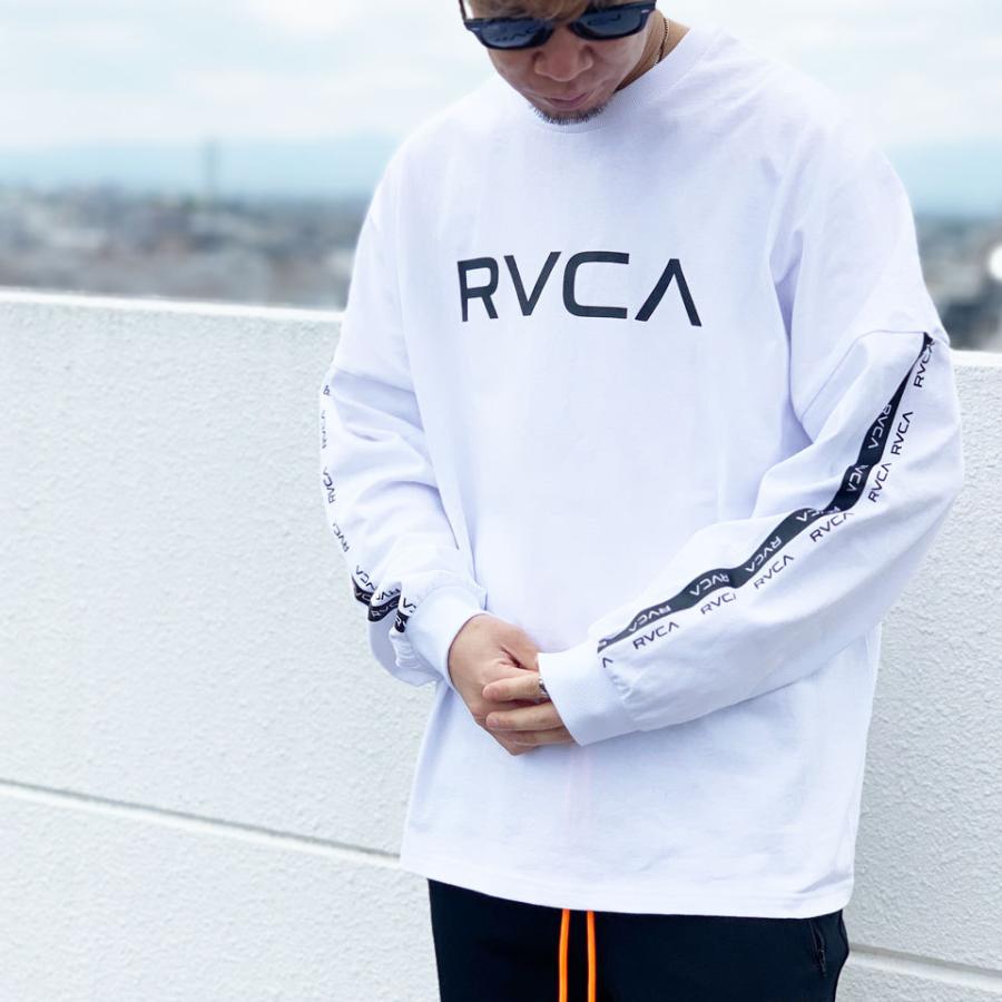 RVCA（ルーカ） 全3色 ロンT ビッグシルエット Tシャツ BIG RVCA L/S